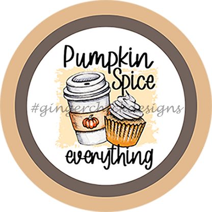 Pumpkin Spice Bottle Cap Images