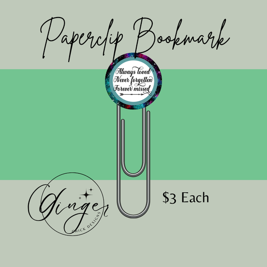 Always Loved 3-Inch Paperclip Bookmark