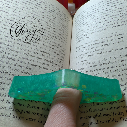 Aqua Thumb Bookmark