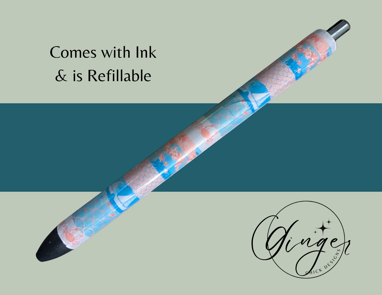 Beach Themed Ink Joy Gel Pen