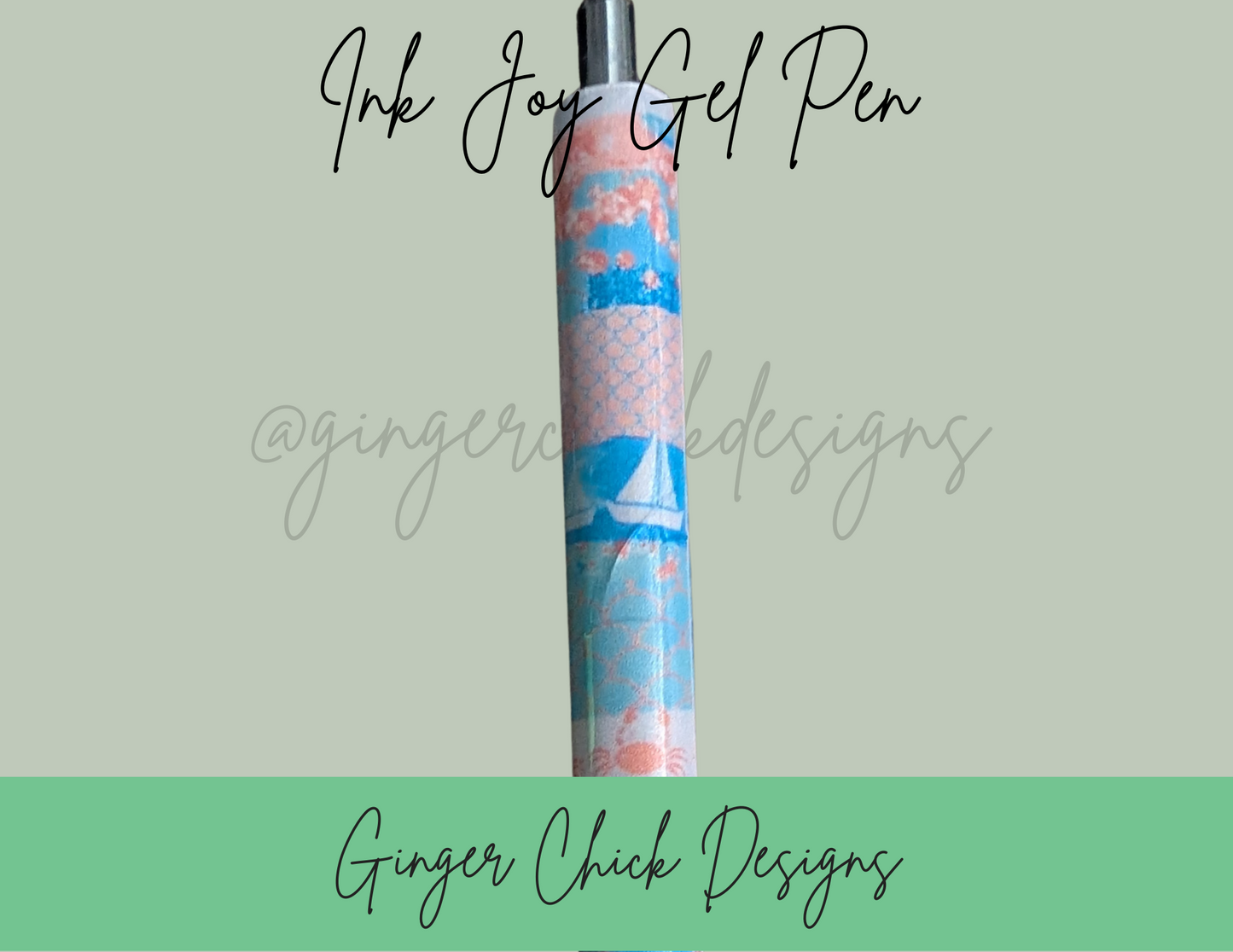 Beach Themed Ink Joy Gel Pen