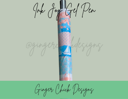 Beach Themed Ink Joy Gel Pen