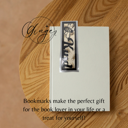 Bee Kind Laminated Bookmark with Bees