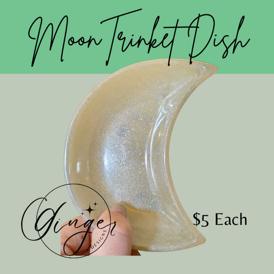 Beige Moon Trinket Dish