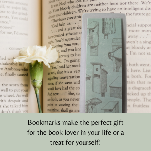 Birdhouses Laminated Bookmark