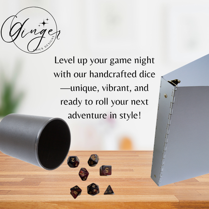 Infernal Ember Dice Set