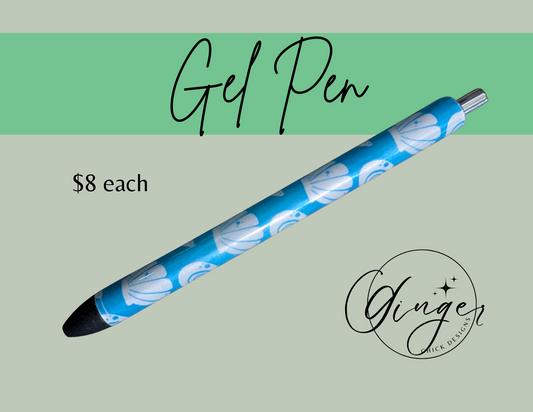 Blue Sea Shells Ink Joy Gel Pen