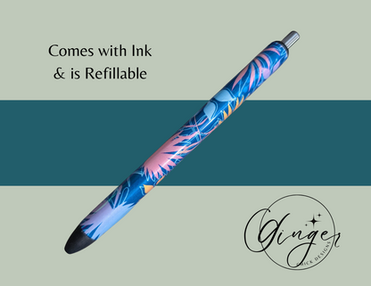 Blue Tropical Ink Joy Gel Pen