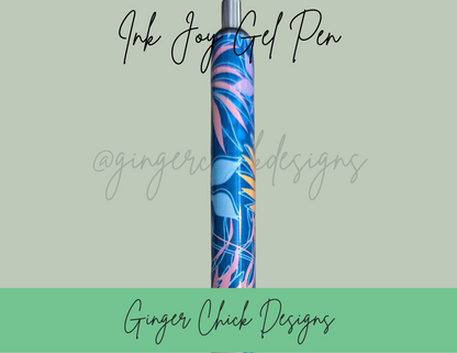 Blue Tropical Ink Joy Gel Pen