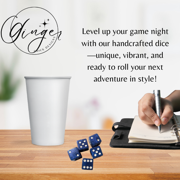 Blue Small Dice Set