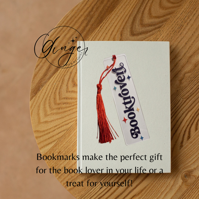 Booktrovert Acrylic Bookmarks
