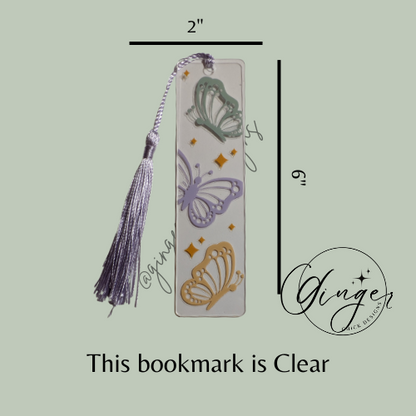 Butterfly Acrylic Bookmarks