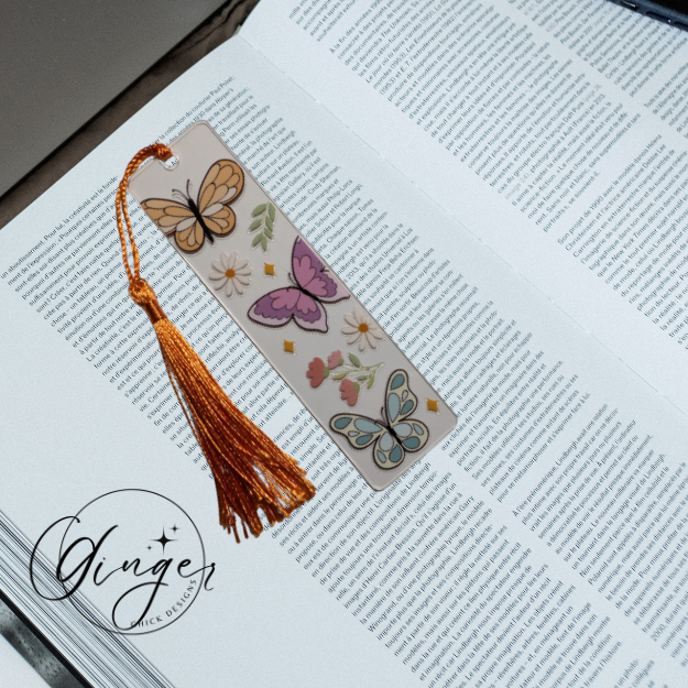 Butterfly Acrylic Bookmark