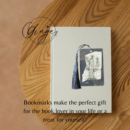 Cactus Outline Dictionary Acrylic Bookmark