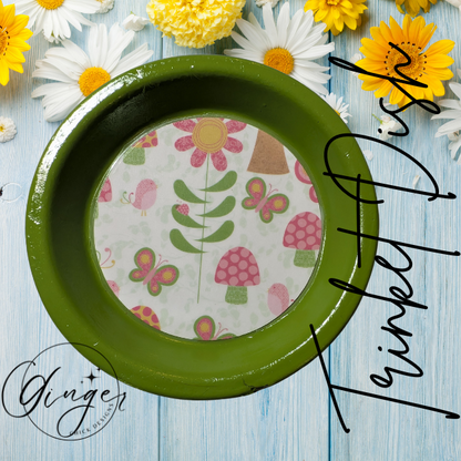 Cartoon Garden Trinket Dish