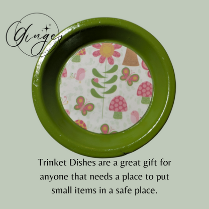 Cartoon Garden Trinket Dish