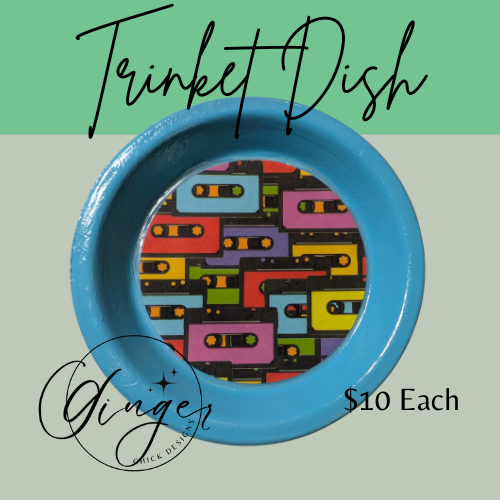 Cassette Tape Trinket Dish