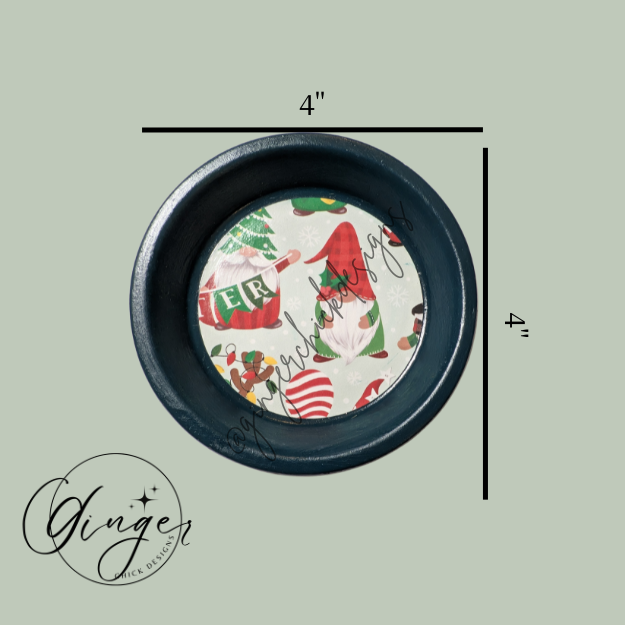 Christmas Gnome Trinket Dish