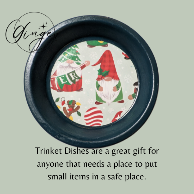 Christmas Gnome Trinket Dish
