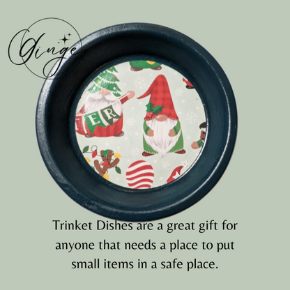 Christmas Gnome Trinket Dish