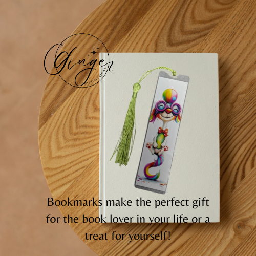 Circus Dog Acrylic Bookmark