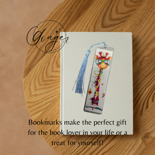 Circus Giraffe Acrylic Bookmark