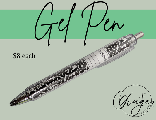Composition Notebook Gel Pen