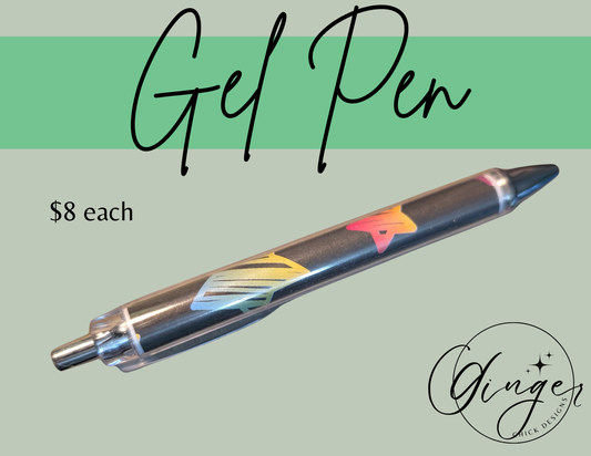 90's Stars Gel Pen