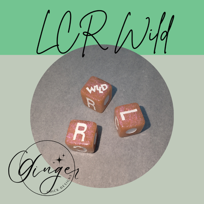 Light Pink LCRWild Dice