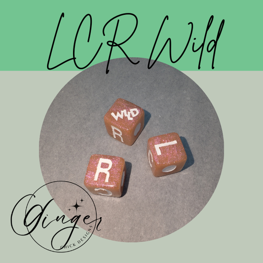 Light Pink LCRWild Dice