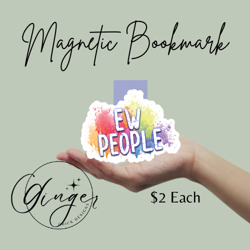 Ew People Magnetic Bookmark