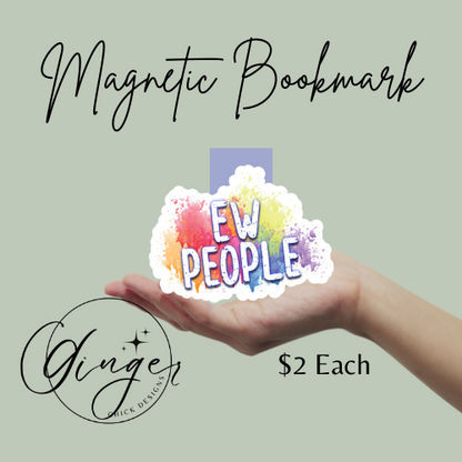 Ew People Magnetic Bookmark