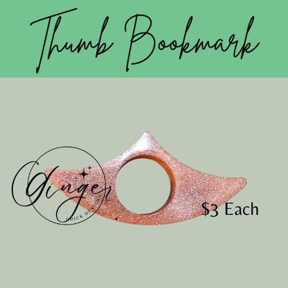 Light Pink Thumb Bookmark