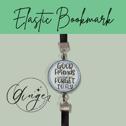Good Friends Elastic Bookmark