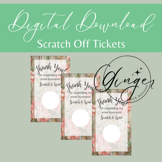 Floral Barn Digital Scratch-Off Ticket