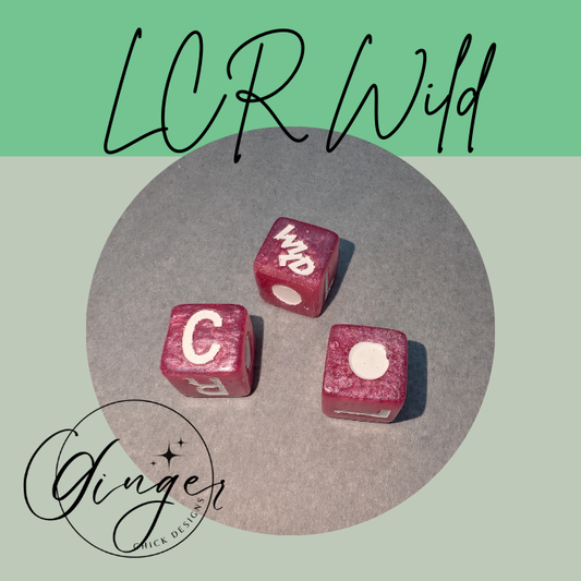 Pink LCRWild Dice
