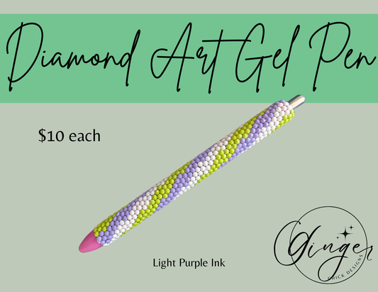 Lavendar Lightening Diamond Art Ink Joy Gel Pen