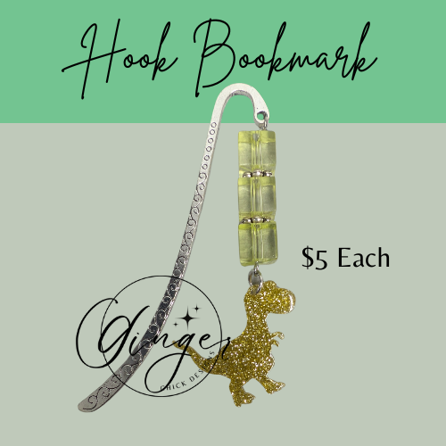 T-Rex Hook Bookmark