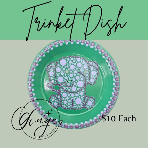 Dot Friend Elephant Trinket Dish