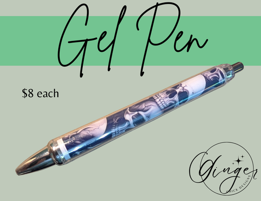 Skulls Gel Pen