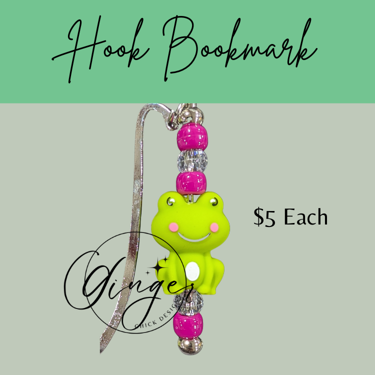 Froggy Hook Bookmark