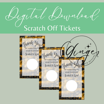 Sun and Moon Digital Scratch-Off Ticket