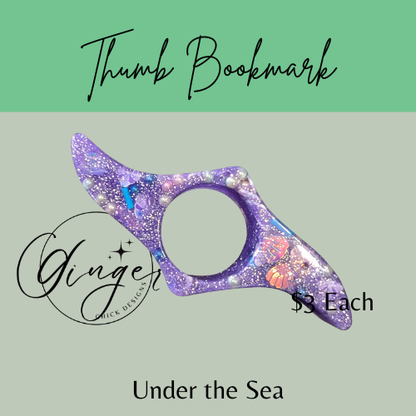 Under the Sea Thumb Bookmark