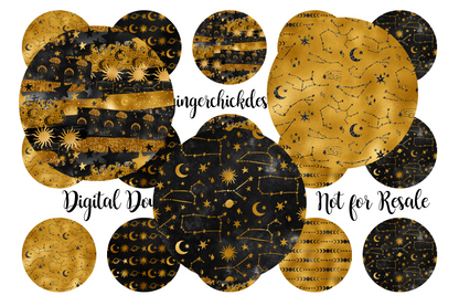 Celestrial Bottle Cap Images