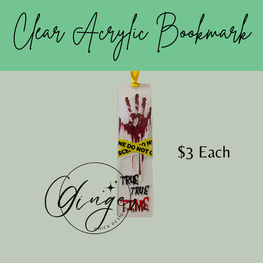 True True Time Acrylic Bookmarks