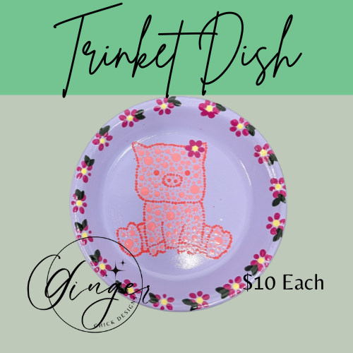 Dot Friend Piggy Trinket Dish