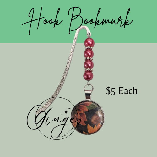 Sunflower Hook Bookmark