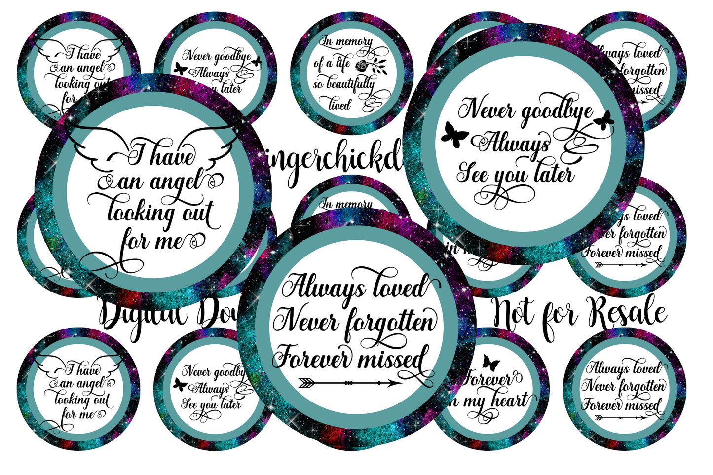 In Loving Memory Bottle Cap Images