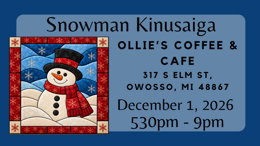 Snowman Kinusaiga Workshop