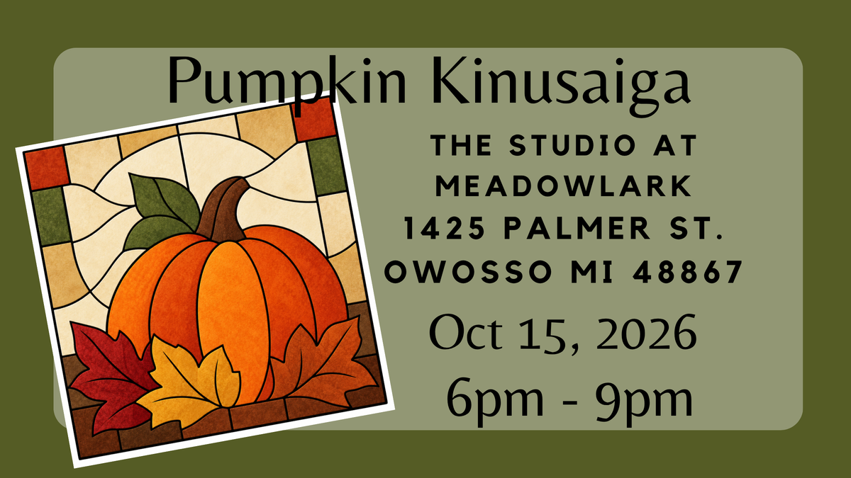 Pumpkin Kinusaiga Art Workshop
